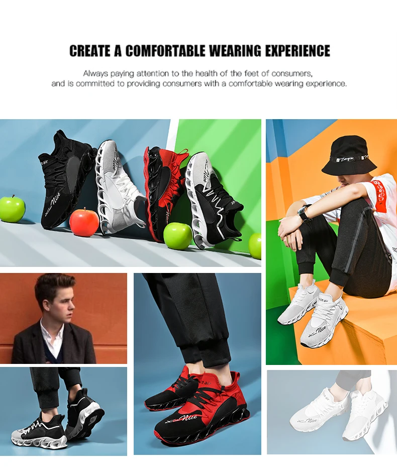 SENTA дышащая мужская обувь для бега; Новинка; амортизирующая спортивная обувь с лезвием; удобная обувь для бега и бега; Zapatillas