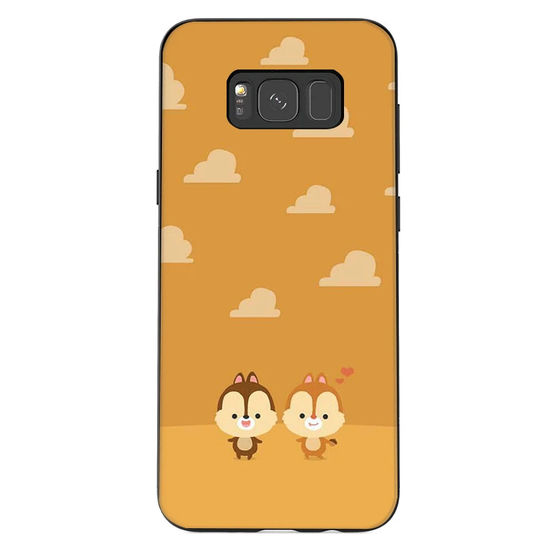 Чехол для телефона для samsung M10 M20 M30 M40 S6 S7 край S9 S8 S10 S10E Plus, Note 8, 9, 10, чип Дейл милый - Цвет: B4