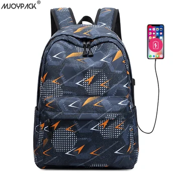 

Concise Style Bookbag Backpack Women Headphone USB Charging Interface High School Student Backpacks Bag for Teenagers Girls