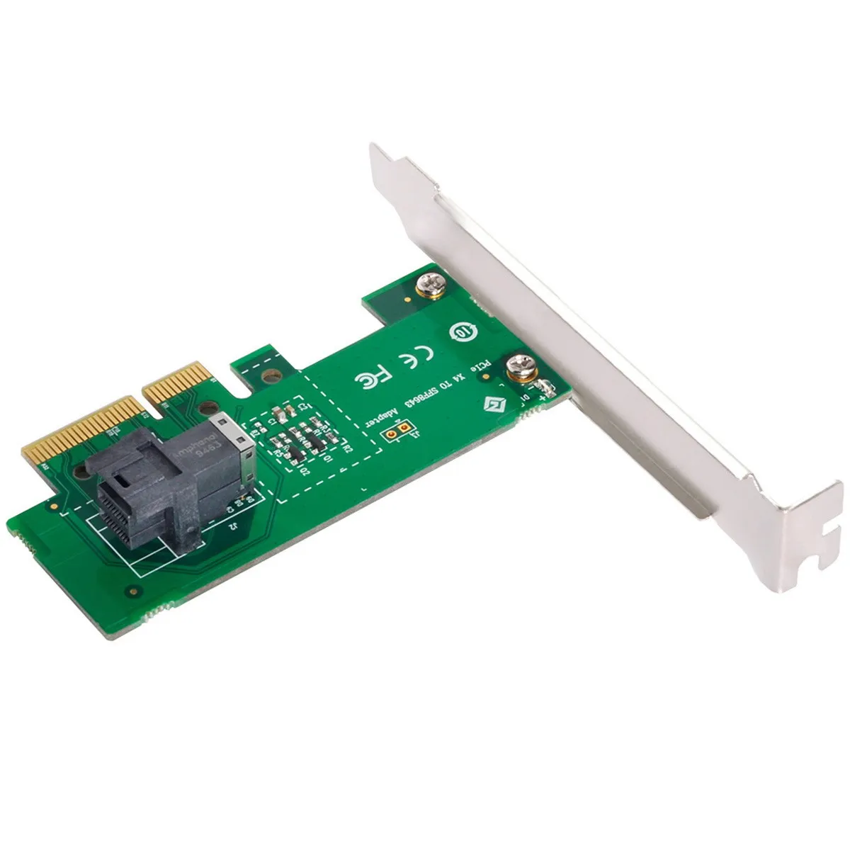

PCI-E 4X to U.2 U2 Kit SFF-8639 NVME PCIe SSD Adapter for Mainboard SSD 750 p3600 p3700 M.2 SFF-8643