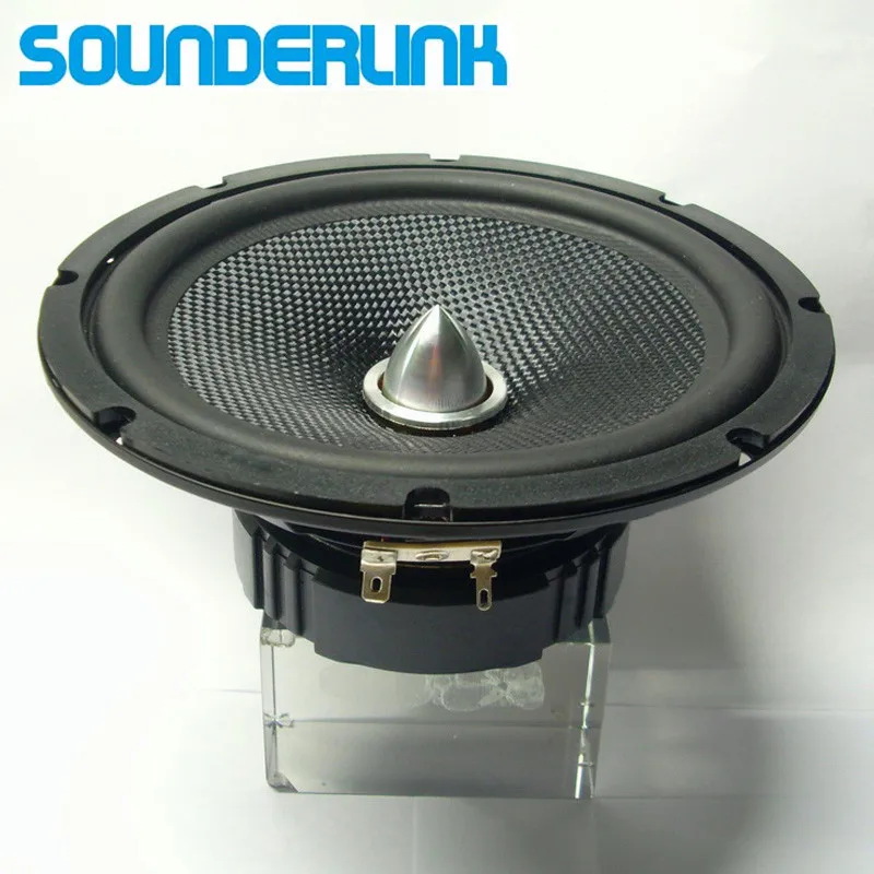 1 шт./лот Sounderlink 6 5 дюйма HiFi Полнодиапазонный динамик Алюминиевая стрела твитер