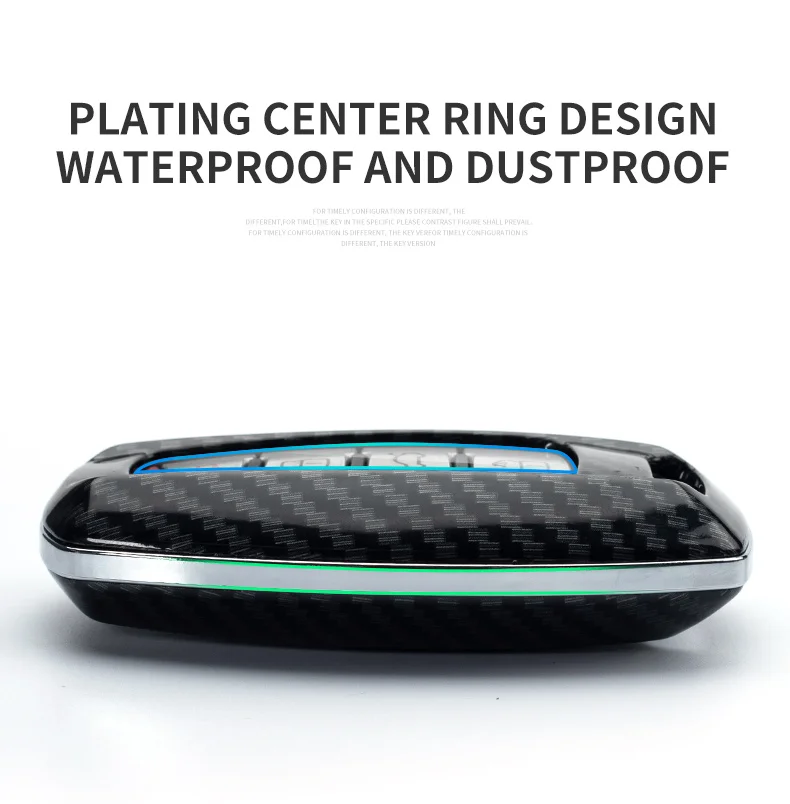 Carbon Fiber Car Smart Key Cover Case Fob Ford Fusion Mustang Explorer F150 F250 F350 Ranger Mondeo Protect Shell Accessories - H3d142889161d4a7089a5d3cc5f0695b2P