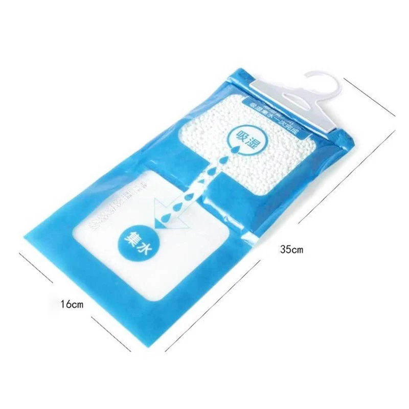 1pcs Hangable шкаф влагостойкий осушитель шкаф для одежды шкаф пресс-форм отводящая влагу сумка Влагонепроницаемая домашний Осушитель сумки - Цвет: 1pcs
