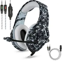 Игровые наушники, большие наушники, светильник, микрофон, стерео наушники, глубокий бас, для ПК, компьютера, геймера, ноутбука, PS4, новинка, X-BOX