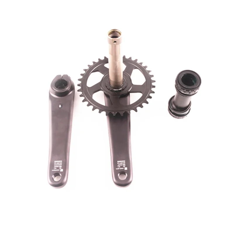 SHIMANO XT M8100 шатун 12 скоростей MTB велосипед части 170 175 с круглым Deckas Кривошип BB MT800 32T