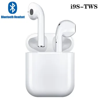 

i9s tws Bluetooth 5.0 Earphone Mini Headphone Wireless Earbuds Sport Headset with Charging Box Mic For Xiami Huawei Smartphones