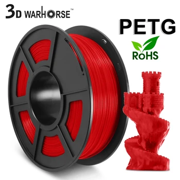 

PETG 3d printer filament new No bubble high hardness petg 3D Filament Tolerance+/-0.02mm Good With Print box vacuum filament.
