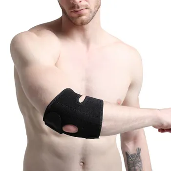 

1 pcs Adjustable Tennis Golfers Elbow Brace Wrap Breathable Sports volleyball fitness Elbow Guard Protector Pad