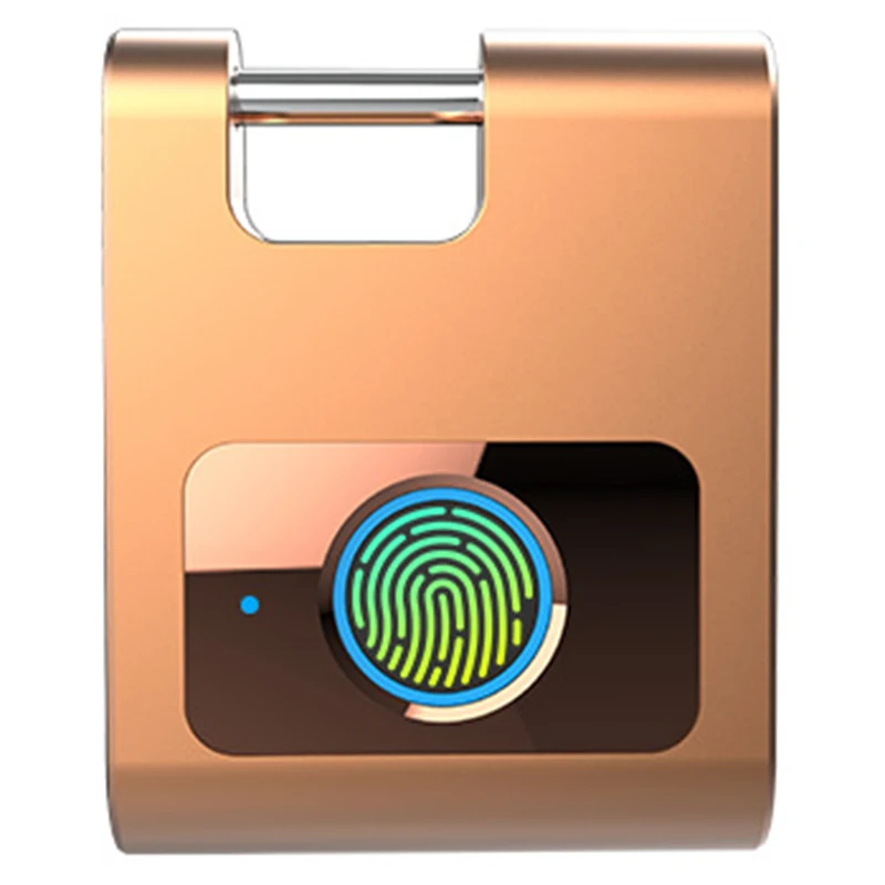 

1Pcs Fingerprint Padlock Smart Bluetooth Phone APP Lock Security Door Lock Outdoor Door Padlock Line