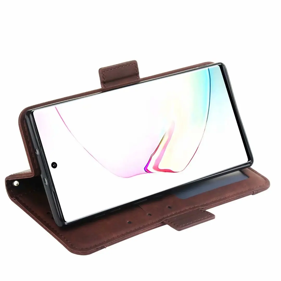 Кожаный чехол книжка с магнитной застежкой в стиле ретро для Samsung S20 FE Ultra S10 S9 Note 20