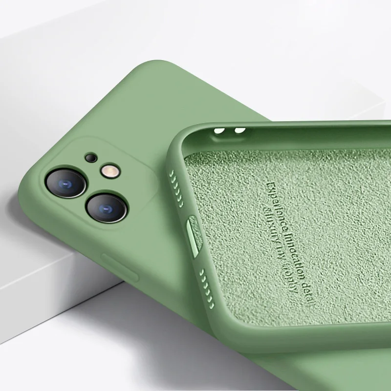 SoCouple мягкий чехол для iPhone 7 8 6 6s Plus SE 2020 Оригинальный из жидкого силикона