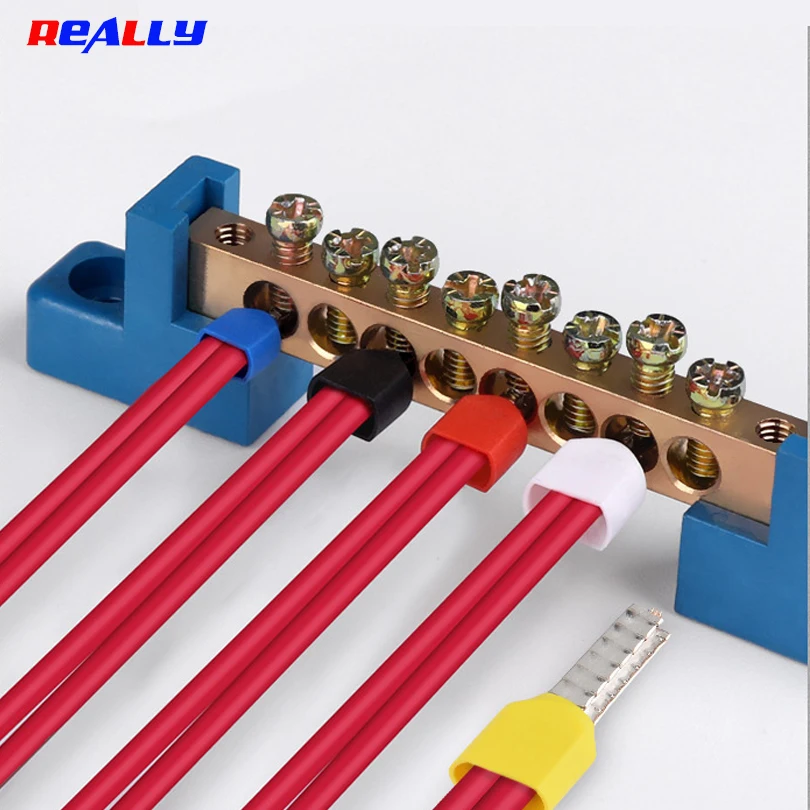 Wire Connectors Terminal Connector Electrical Connectors Plug Soldering Terminal 100Pcs Wire Ferrules End Sleeve Double Cord Terminal Copper Insulated Crimp Splice Terminals Connector TE0508 7508 1008 2508