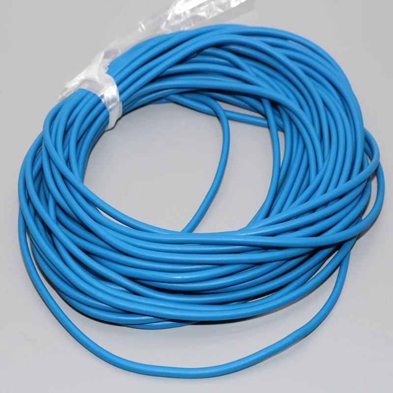 2mm High Elastic Band Strapping Fishing Line 10M Solid Rubber Fishing Line Elastic Tennis Slingshot Rope Tied Line Fishing Lines