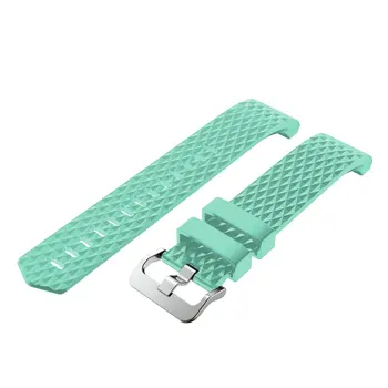 

3D Replacement Diamond Straps Band For Fitbit Charge 2 Band Soft Silicon Smartwatch Sport Bracelet Band friendly materials