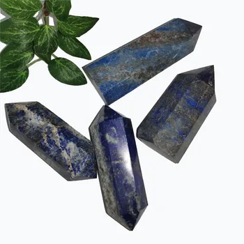 

Bulk Wholesale High Quality Natural Rock Lapis Lazuli Crystal Point Wand Tower Decoration ZY