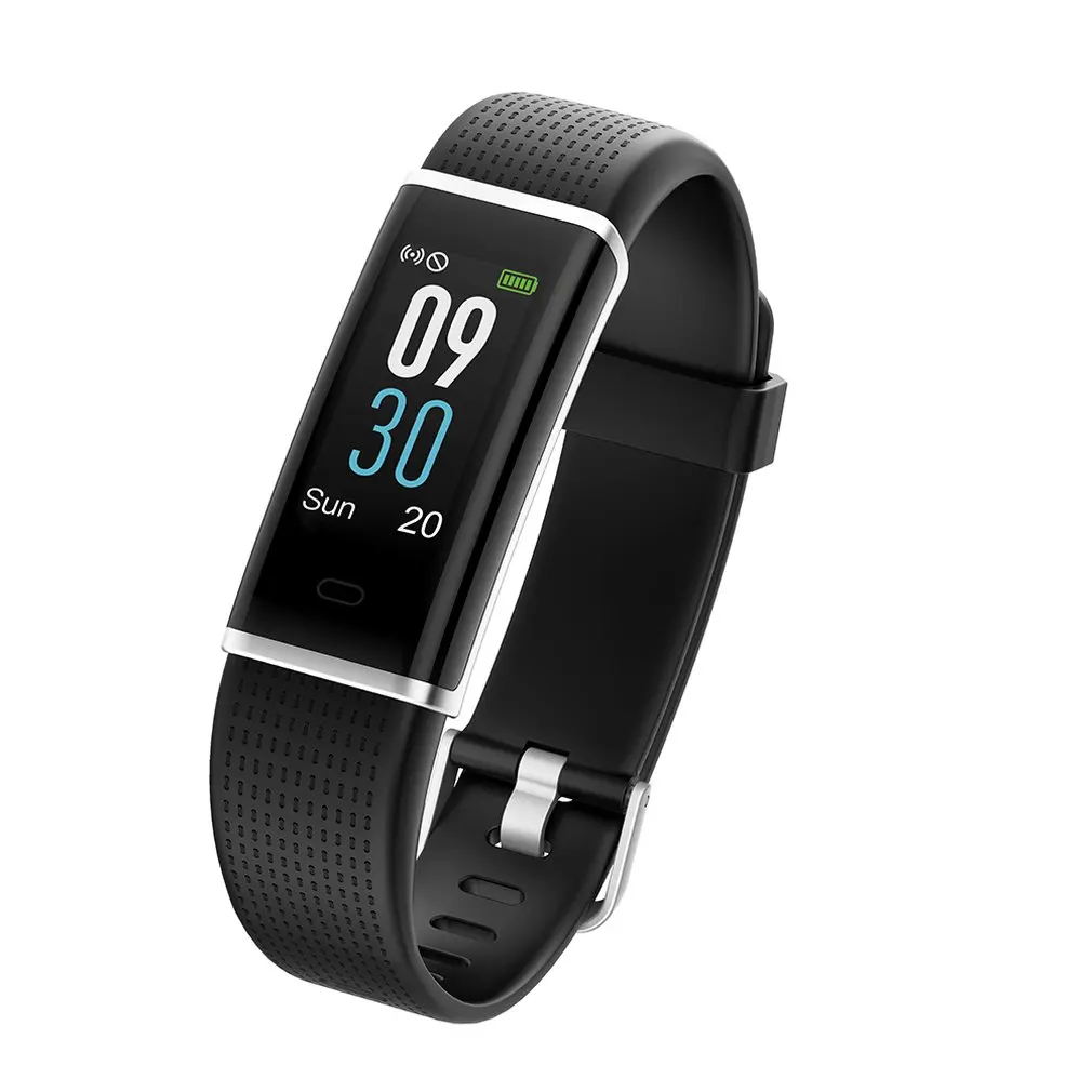 Heart Rate Wireless Motion Information Call Reminder Color Screen Id130C Smart Bracelet Professional