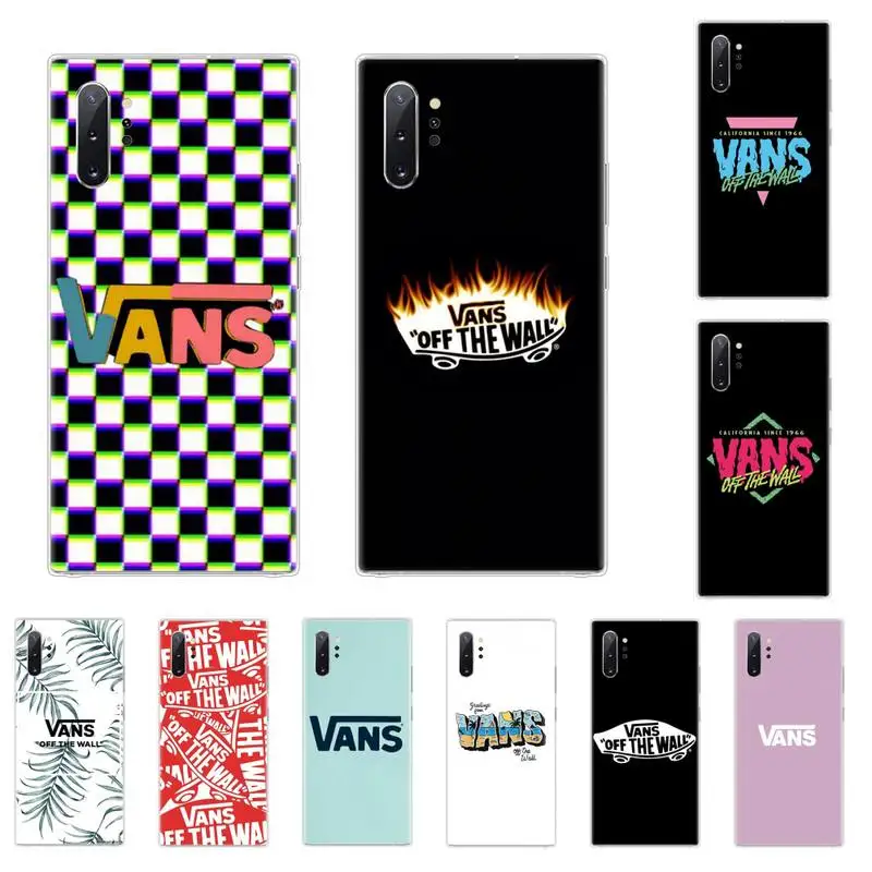 Американский Уличный Скейтборд vans окрашенный чехол для телефона Samsung galaxy J3 J5 J6 J7