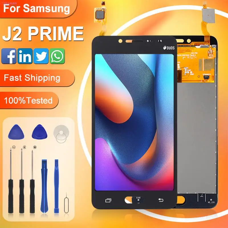 HH для Samsung Galaxy G532 ЖК-экран J2 Prime Дисплей с сенсорным дигитайзером в сборе Замена
