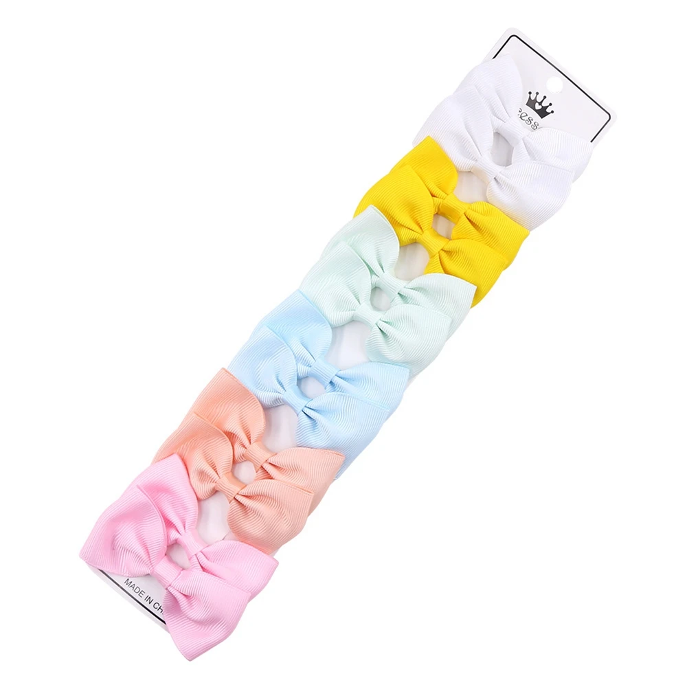 Silicone Anti-lost Chain Strap Adjustable  12pcs/lot Solid Color Grosgrain Ribbon Bows Duckbill Clips Cute Handmade Bowknot Baby Bangs Hairpins Princess Headwear Kids Gift best Baby Accessories Baby Accessories