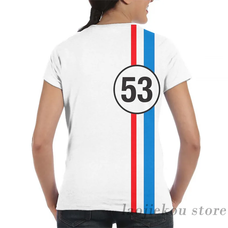 HERBIE 남녀공용 티셔츠, 반팔 티셔츠, 패션 소녀 티셔츠, 소년 상의, 전체 프린트, 53