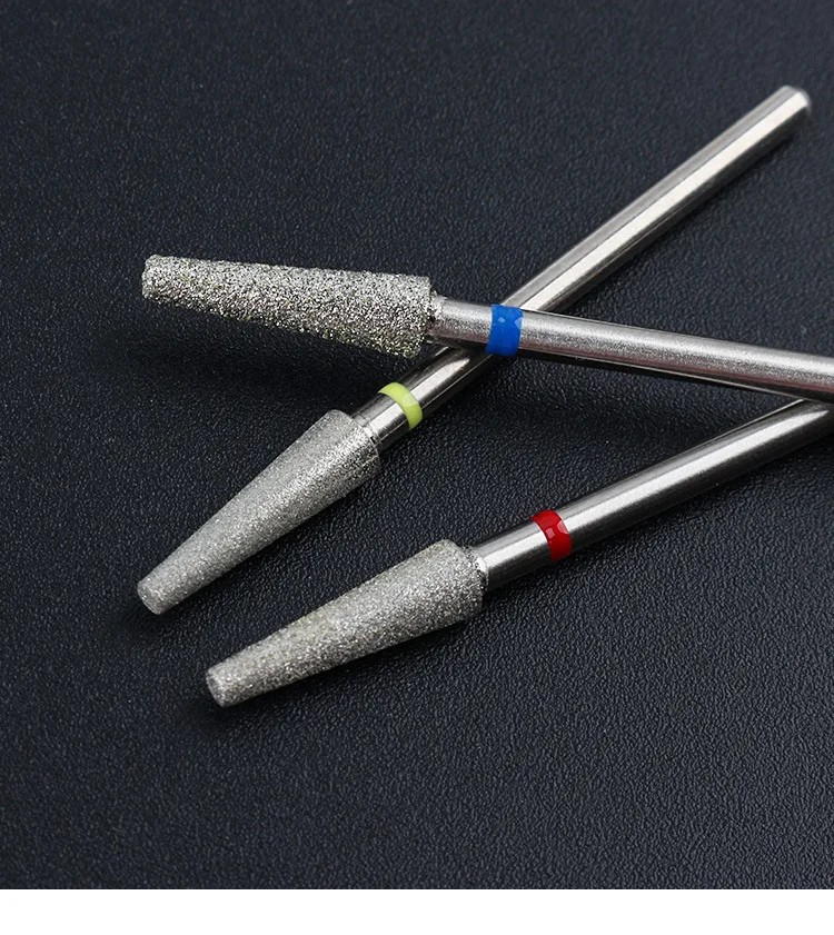 Description Picture 6 of itemDiamond Milling Cutters For Manicure Carbide Trapezoid Nail Drill Bits Equipment Tools