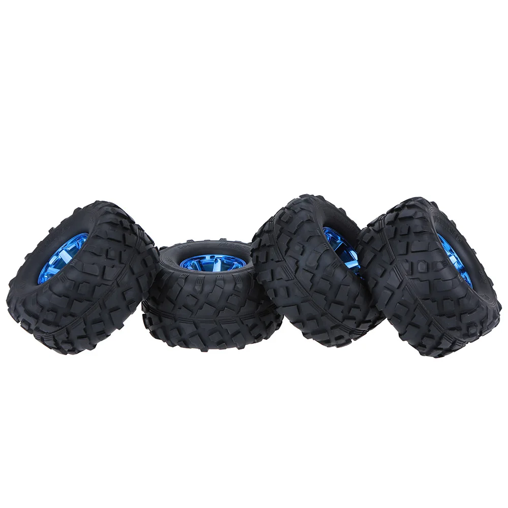 

RC Car Off Road 4Pcs/Set 1/10 Monster Truck Tire Tyres for Traxxas HSP Tamiya HPI Kyosho RC Model Car Parts