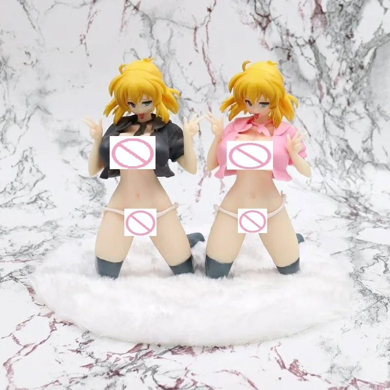 Игра Аниме Сексуальная девушка SHINOVI против Ryona Yomi колени Ver. ПВХ экшн фигурка