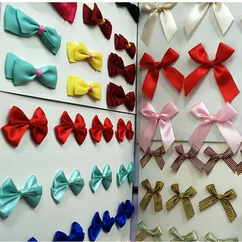 

Handmade DIY Small Polyester Ribbon Hand Knot Bow Embellishment Crafts Accessory Decoration Ribbon Bow