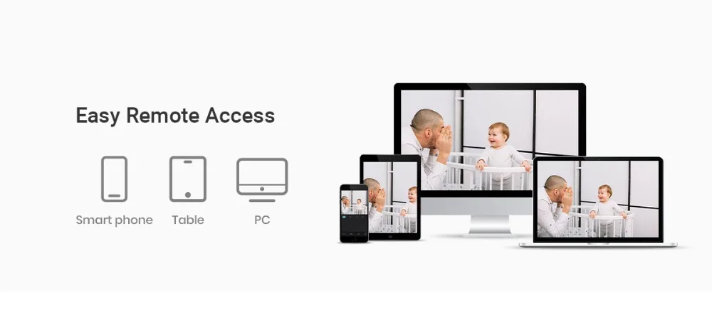 SANNCE Wi-Fi IP Камера 720P HD Беспроводной 1.0MP Умное видеонаблюдение безопасности Камера P2P сети Видеоняни и радионяни наблюдения Мобильная