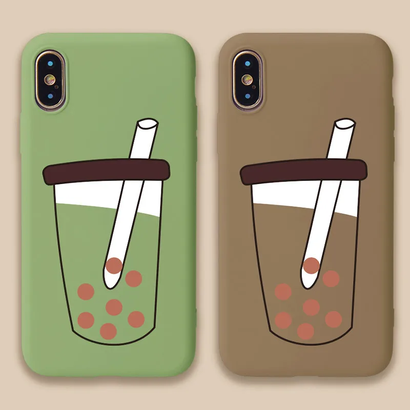 Luxury Soft Back Matte Color Cases for iPhone 8 plus 7 6 6s X XS max XR 5 5s SE Case Shockproof TPU Silicone Back Cover Capa
