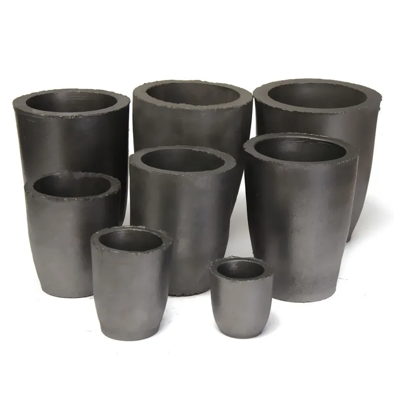 Graphite Crucible Foundry Crucible Melting Tool 1/2/4/6 Furnace Casting