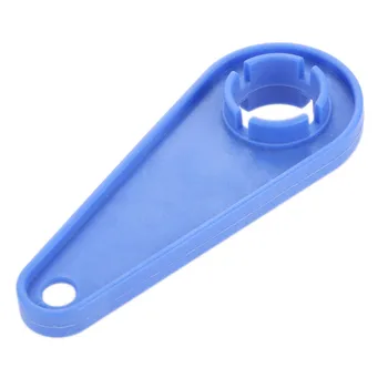 

1Pc Plastic Universal Sink Drain Wrench Bathroom Faucet Spool Gland Wrench Installation And Maintenance Demolition Tool Blue