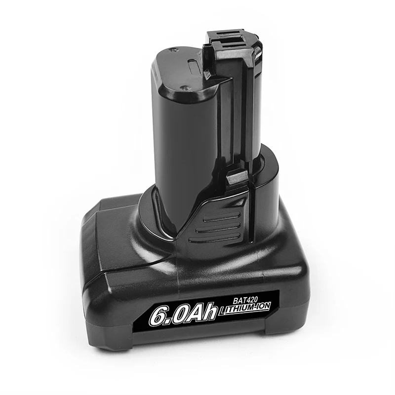 Batteria Di Ricambio Bat420 Agli Ioni Di Litio 6.0Ah Per Batteria Bosch Bat411 12 Volt Max Bat412A 2607336013 2607336014 Utensili Elettrici A Batteria