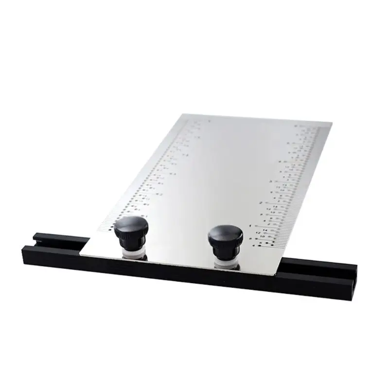Профессиональный 6 дюймов рейсшина маркер проста в использовании, легко линейка; Деревообработка Инструмент рисовать T-правило