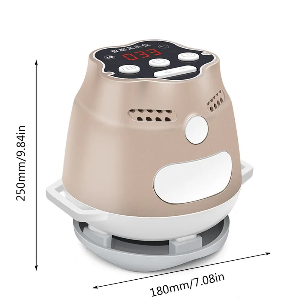 Moxibustion Box Moxibustion интеллектуальный регулятор температуры бездымный Электрический поворотный гриль Mute Health Home дворцовый теплый