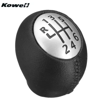

6 Speed PU Leather Gear Shift Knob For Renault Megane Clio Laguna Vauxhall Opel