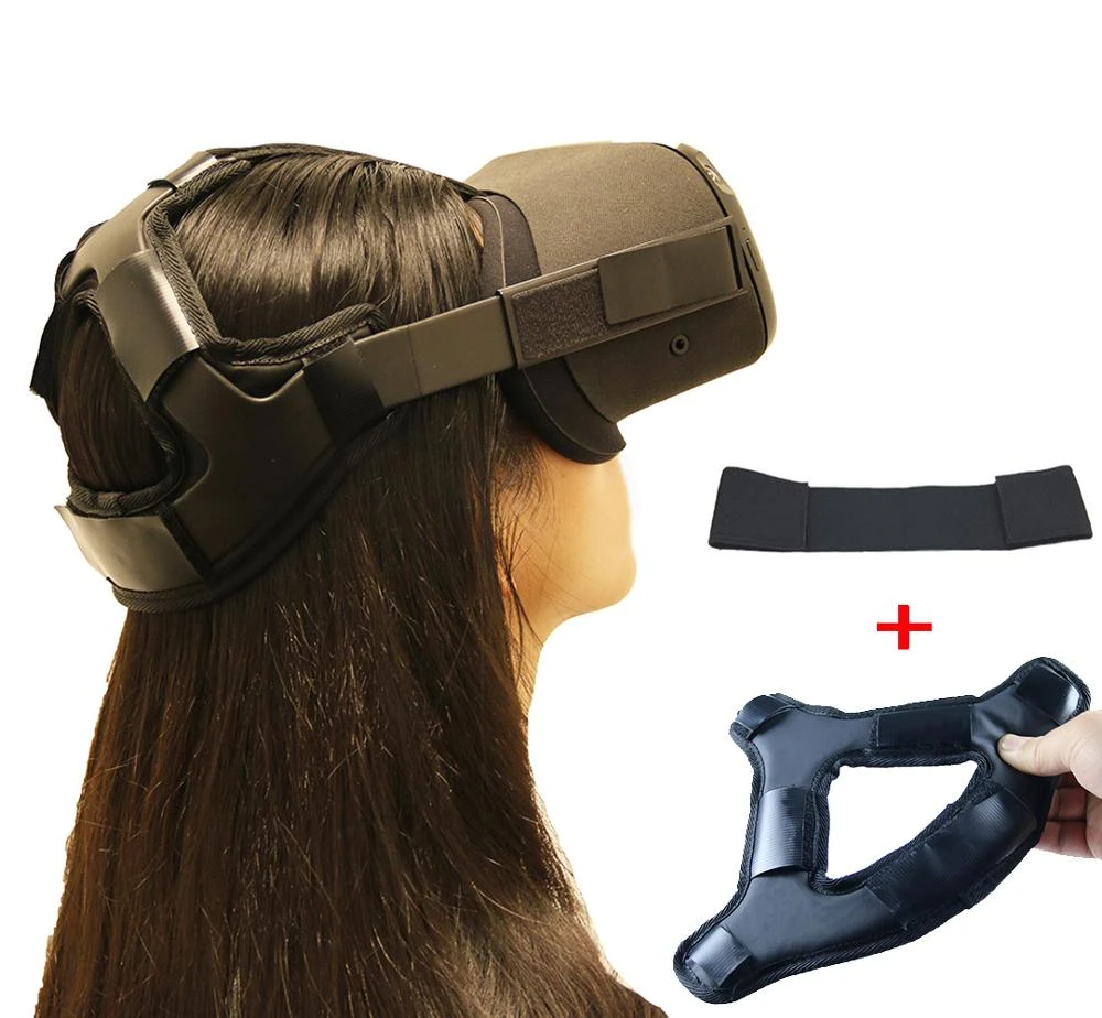 Newest Non Slip Vr Helmet Head Pressure Relieving Strap Foam Pad For Oculus Quest Vr Headset Cushion Headband Fixing Accessories Vr Ar Glasses Accessories Aliexpress