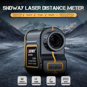 

650Yards 1090Yards Outdoor Golf Rangefinder with 7X Magnification Support USB Charging Distance Speed Angle Measurement Meter