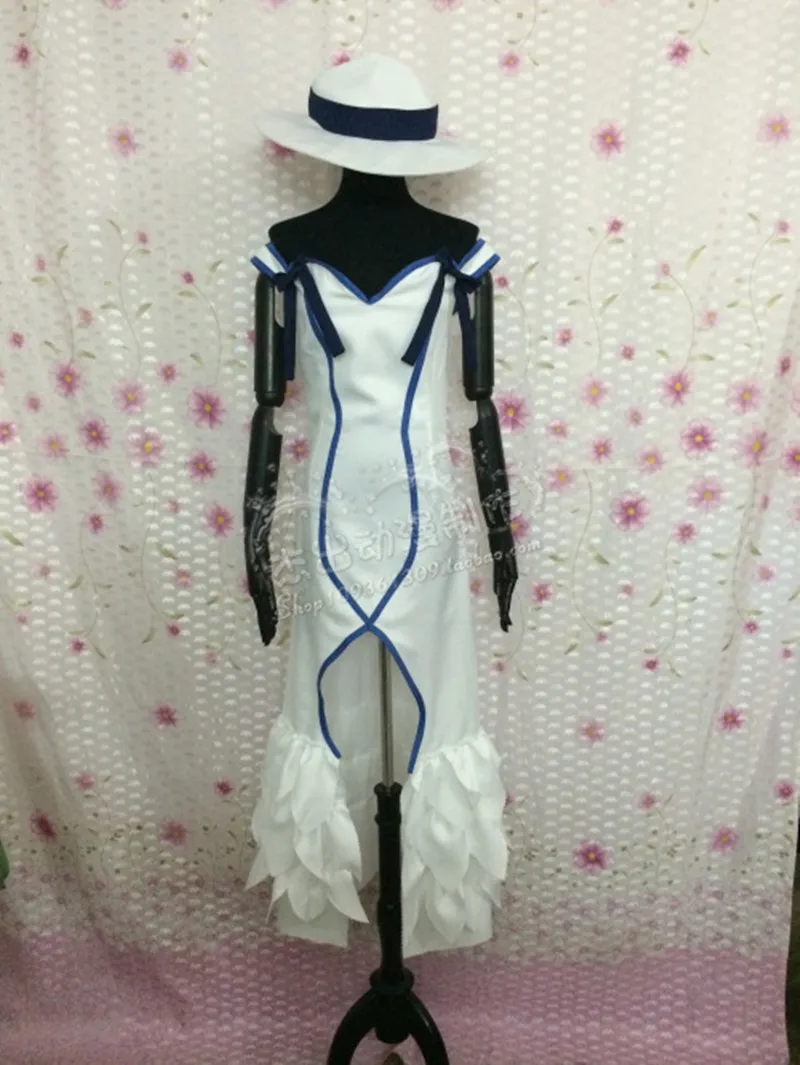 

BLACK BULLET cos anime man woman cosplay High-quality fashion costume full set Dress + hat + gloves + sleeve