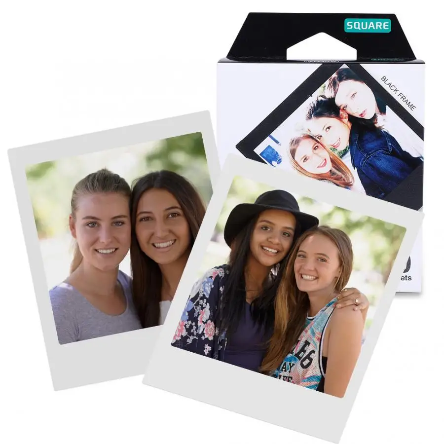 Пленка для камеры Fujifilm Instax 30 листов 20 листов 10 листов для Fujifilm Fuji Instax SQ10/SQ6/SP-3/SQ20 черный белый край