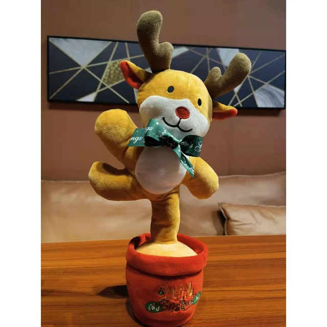 Lovely Soft Toys Recording Doll Unforgettable Warm Most Valuable Christmas Christmas Tree/Elk/Penguin/Snowman 5