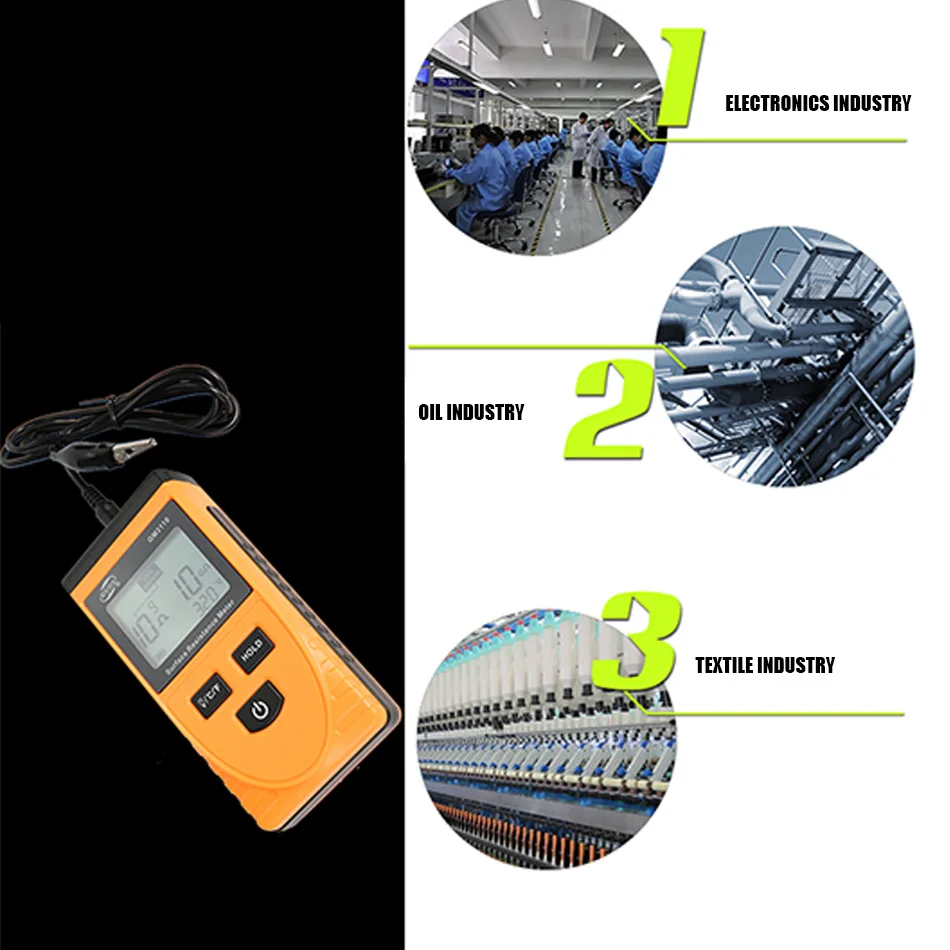 Detector estático handheld da impedância do verificador