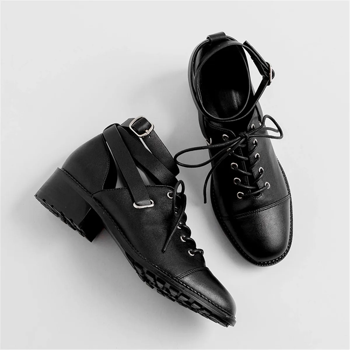Women's genuine leather mix color patchwork falts ankle strap leisure oxfords lace-up casual oxfords high quality shoes women