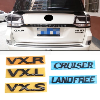 

Auto Rear Decals For Toyota V6 V8 5.7 VXR TXL VXL VXR VXS Emblem Land Cruiser Prado Rav4 Trunk Sticker Accessories Car Styling