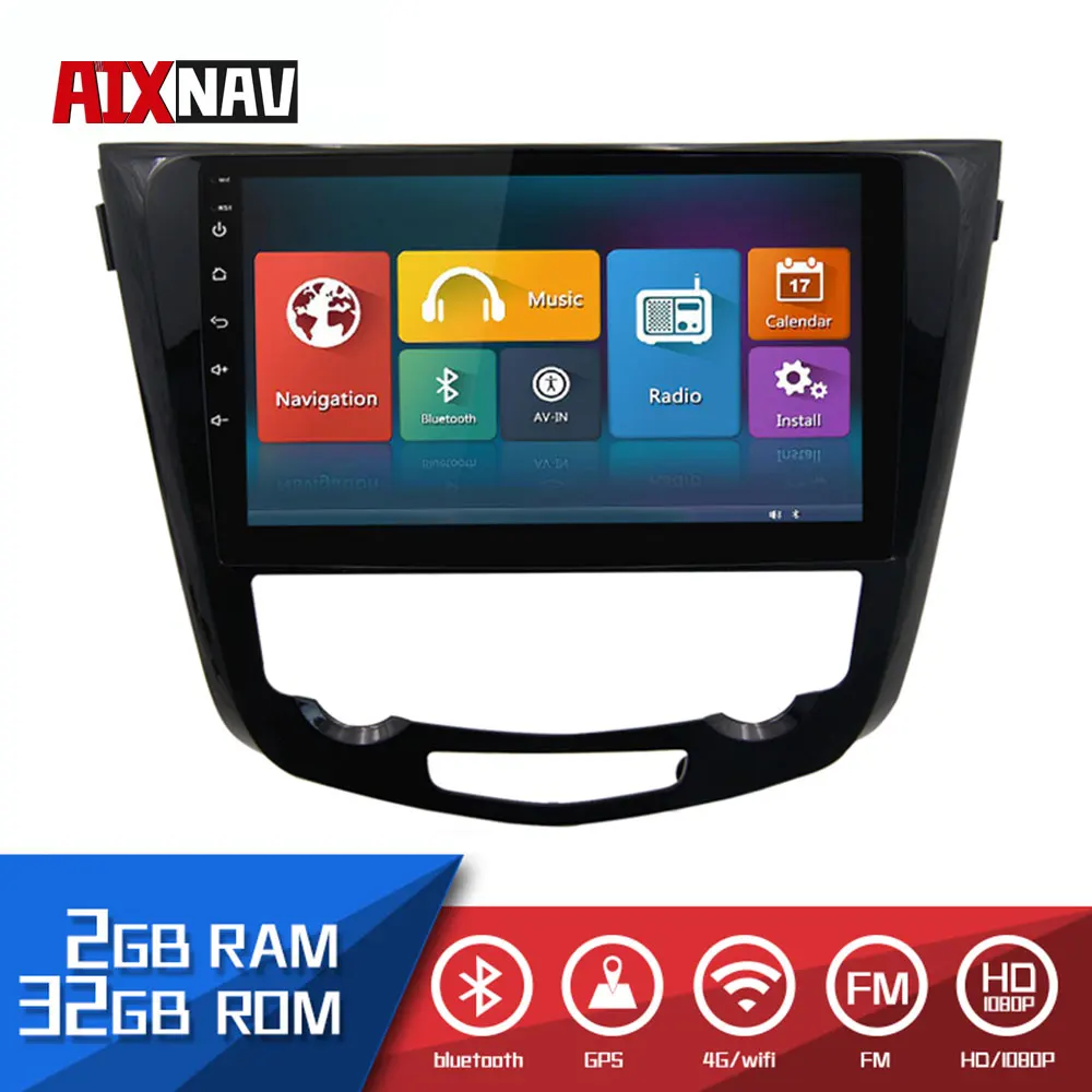 Sale 10 Inch Car GPS Navigation DVR Tourist Navigator Android Central Multimidia Record Player for Nissan X-trail Auto Radio 2 Din 0