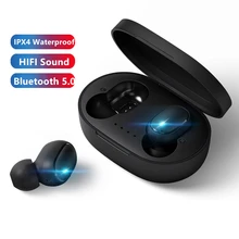 TWS True Dual HD Bluetooth 5,0 Беспроводные наушники с умным управлением IPX4 водонепроницаемые HIFI музыкальные спортивные наушники для Xiaomi samsung