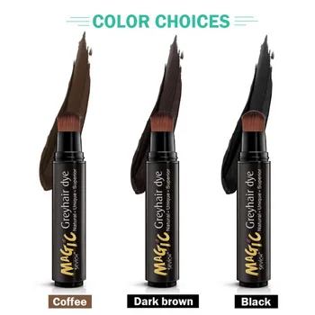 

Hair Line Pen Hair Dyeing Brush Natural Long-lasting Convenient Hair Dye Pen Hair Color Cream Hair Line Shadow Black Root