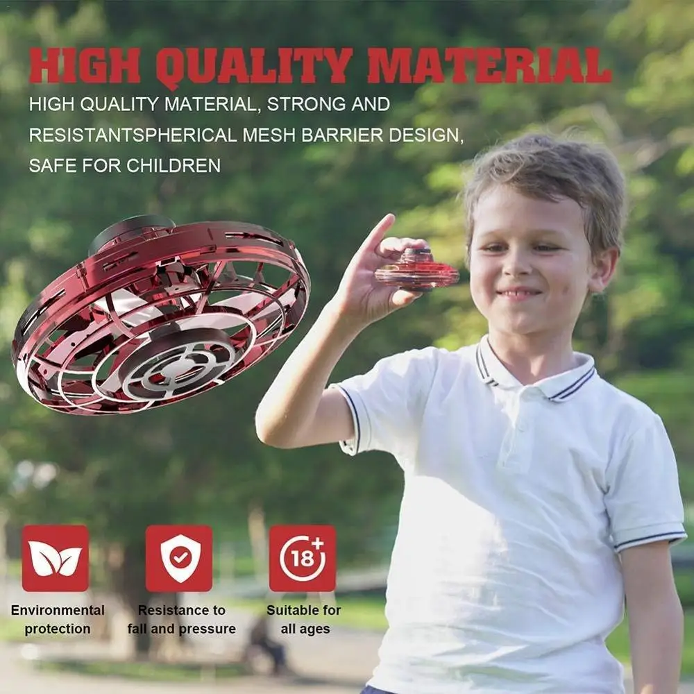 Mini Drone UFO Flynova Flying Fidget Spinner Hand Operated Induction Aircraft Toys for Kids Quadrocopter Dron Juguetes Dropship Mini Drone UFO Flynova Flying Fidget Spinner Hand Operated Induction Aircraft Toys for Kids Quadrocopter Dron Juguetes Dropship