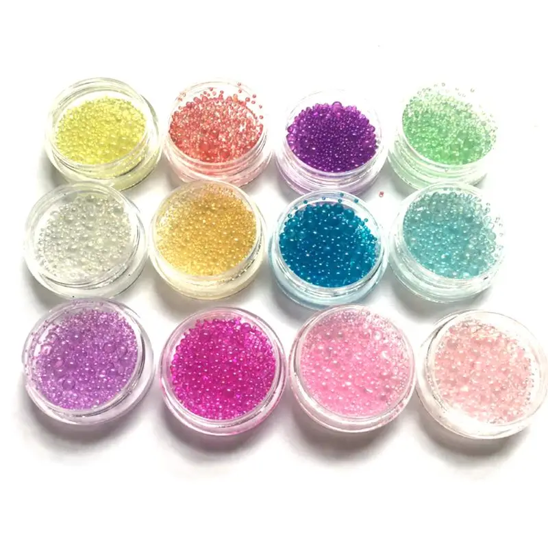 

12 Pcs/set Color Bubbles DIY Crystal Epoxy Filler UV Resin Imitation Blister