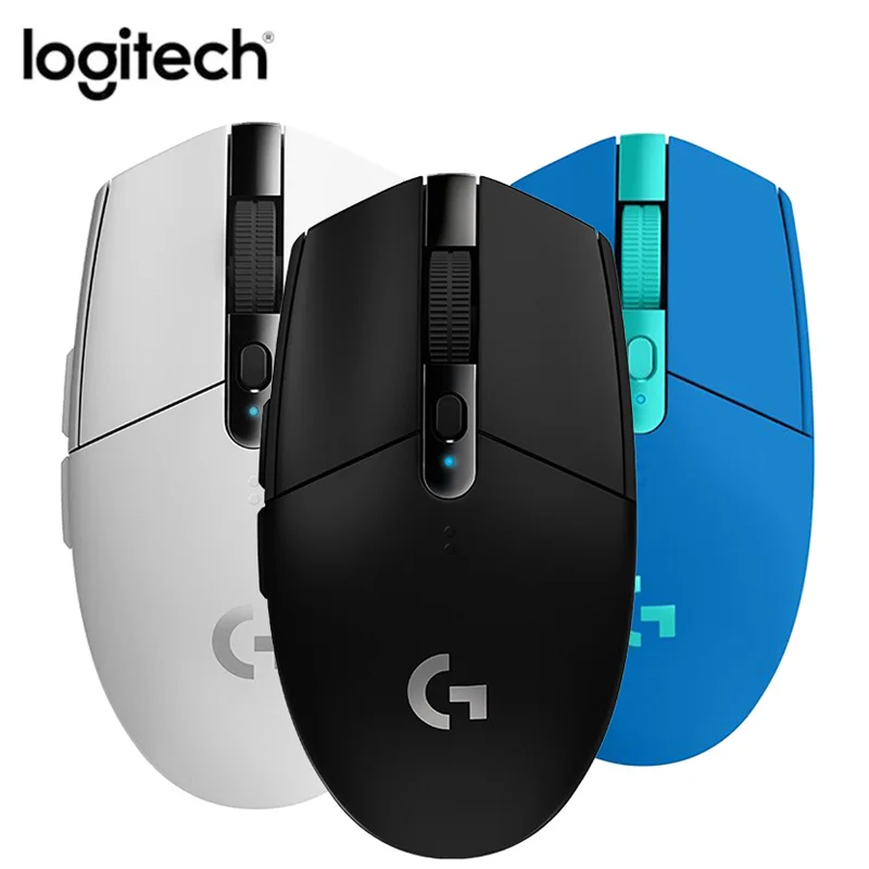 Беспроводная мышь Logitech G304 6 программируемых кнопок USB беспроводная датчик героя